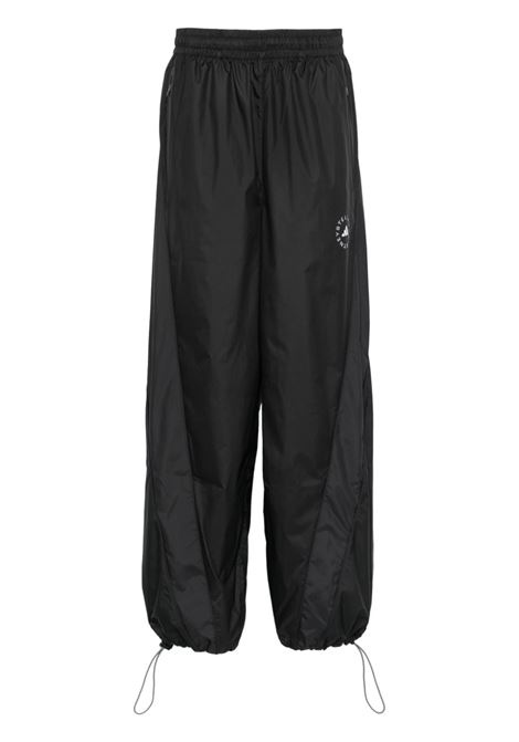 Black wide-leg track trousers Adidas By Stella Mc Cartney - women ADIDAS BY STELLA MC CARTNEY | Trousers | JF6332CRBN